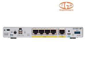 C1101-4P Cisco ISR 1101 4 Ports GE Ethernet WAN Router