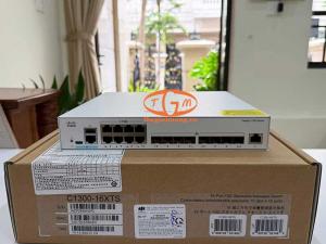 C1300-16XTS Cisco Catalyst 1300 with 8 Port 10G RJ45 + 8 Port 10G SFP+, 320Gbps
