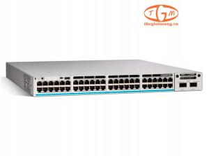 C9300-48UN-M Catalyst 9300 48-port 5G copper with modular uplinks, UPOE, Meraki Advanced or Enterprise