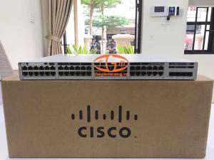 C9300L-48P-4G-E Catalyst 9300L Switch L3, 48 Port PoE+, 4x1G SFP, Network Essentials