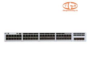 C9300L-48PF-4G-E Catalyst 9300 48-port 1G copper with fixed 4x1G SFP uplinks, PoE+, Network Essentials