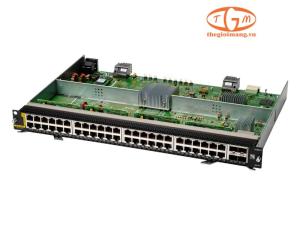 R0X39C HPE Aruba Networking 6400 48-port 1GbE Class 4 PoE and 4-port SFP56 v2 Module