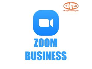 Phần mềm họp trực tuyến Zoom Business 1 năm