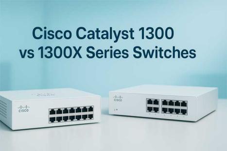 Giới thiệu và So sánh: Cisco Catalyst 1300 vs 1300X Series Switches
